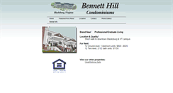 Desktop Screenshot of bennetthill.com